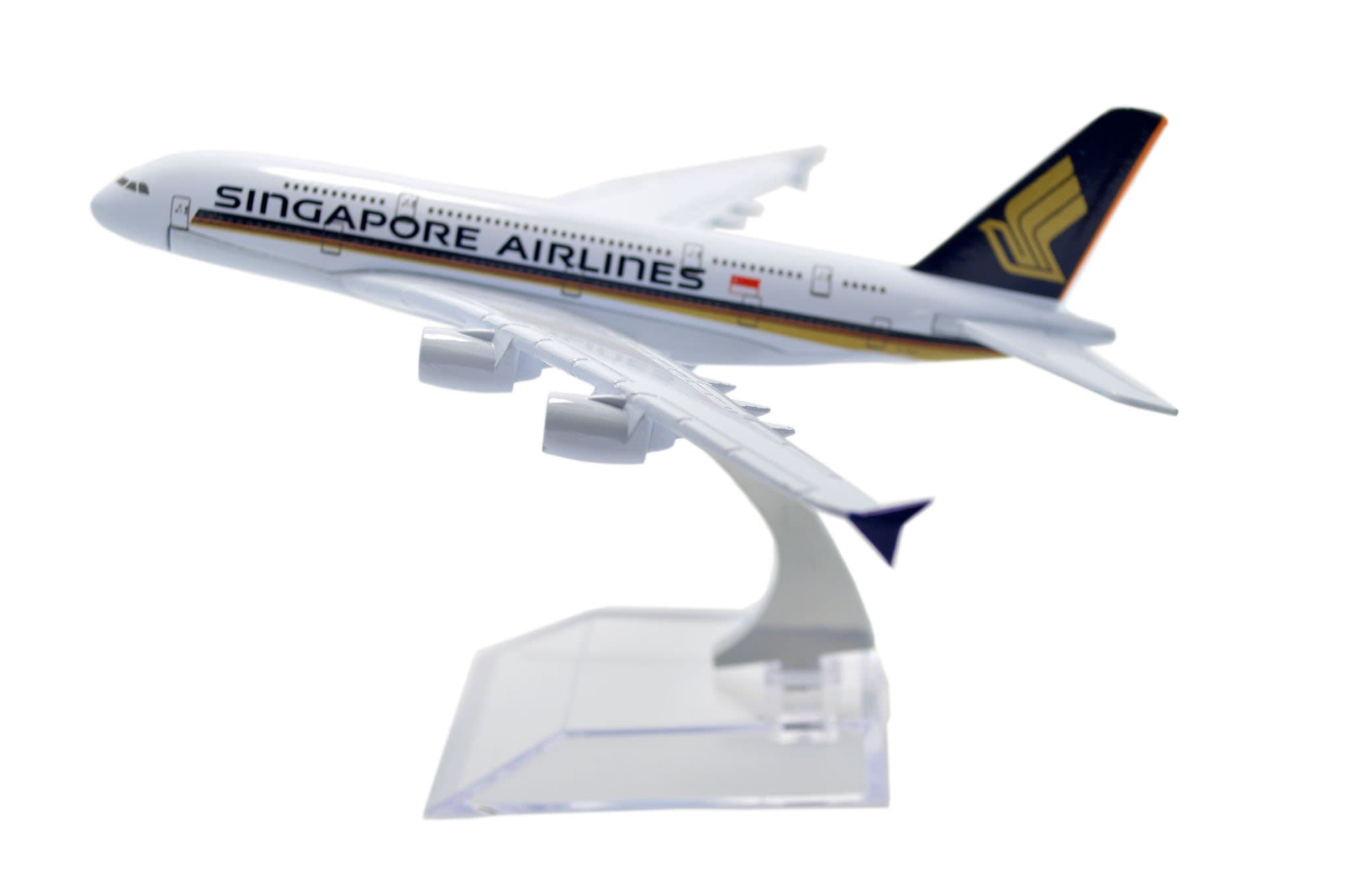 TANG DYNASTY(TM 1:400 16cm A380 Singapore Airlines Metal Airplane Model Plane Toy Plane Model
