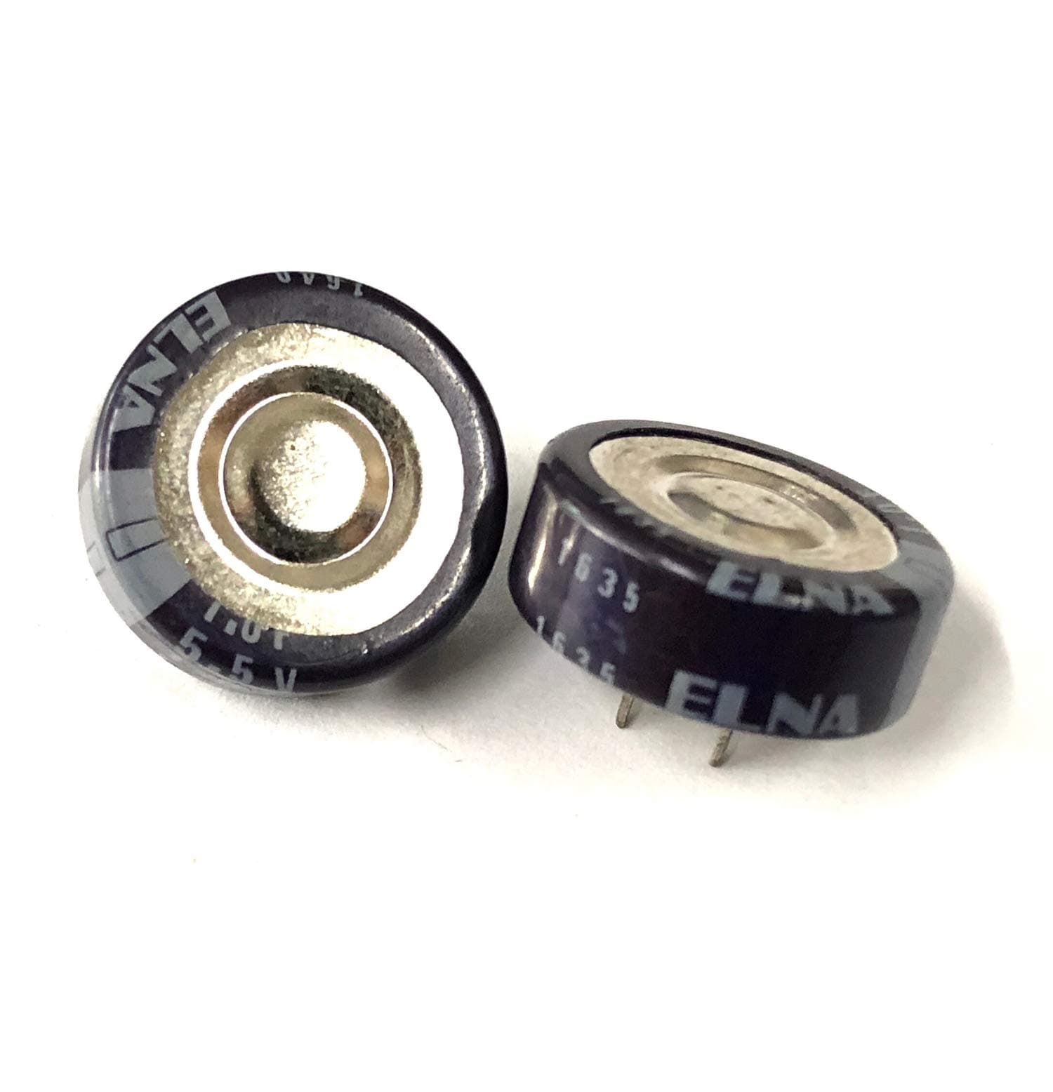 e4u EECRF0H104N - 0.10F, 5.5V Multilayer Coin Type Gold Capacitor - 1 No