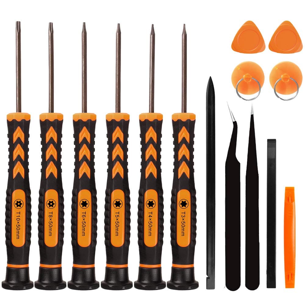 15 in 1 Torx Screwdriver Set with T3 T4 T5 T6 T8 T10 Security Torx Bit
