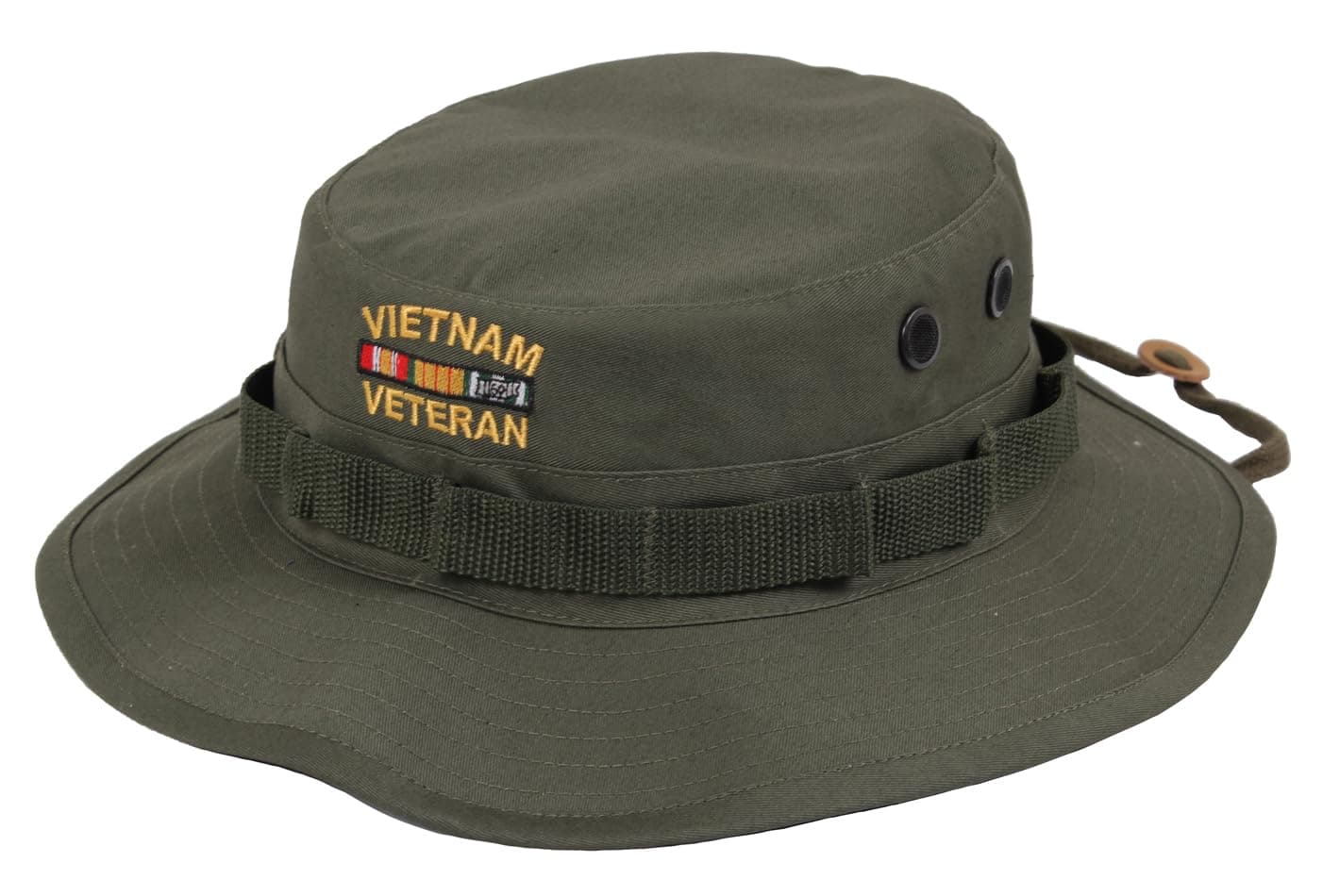 Vietnam Veteran Boonie Hat - Embroidered Outdoor Bucket Hat for Vets
