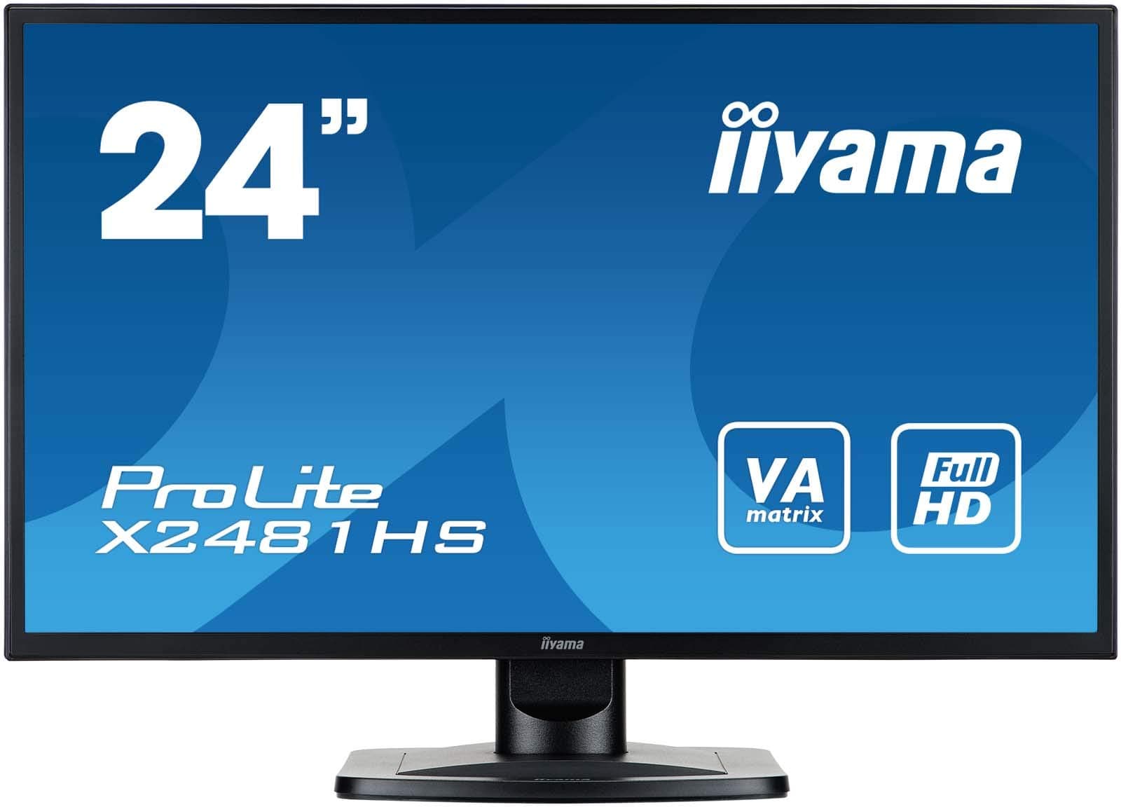 iiyama Prolite X2481HS-B1 23.6" Black Full HD