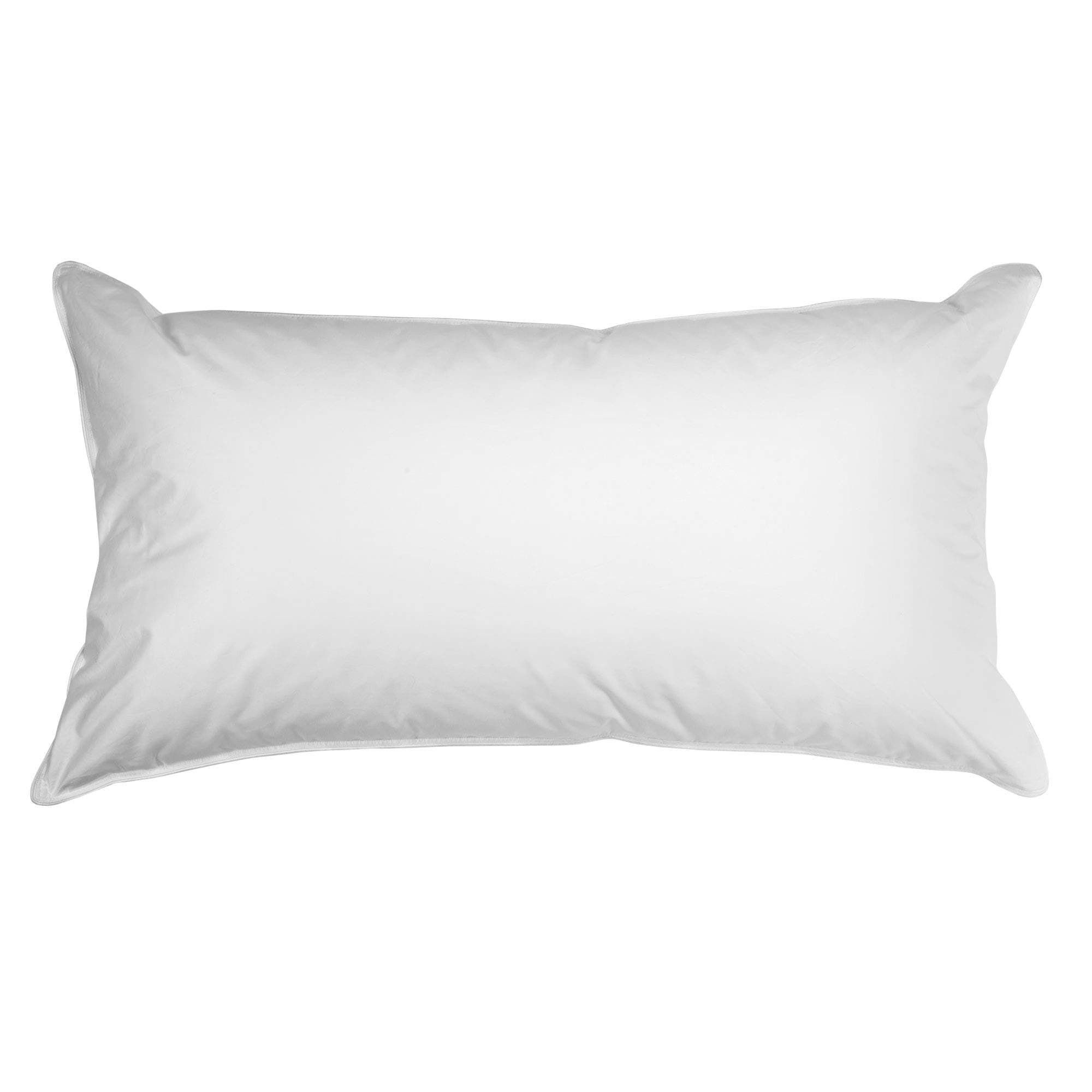 Ogallala Firm King Bed Pillow - 700 Fill-Power Hand-Crafted Luxury Goose Down & Milkweed White Pillows for Best Sleep, Breathable, Eco-Friendly & Saving Butterflies (Sequoia)