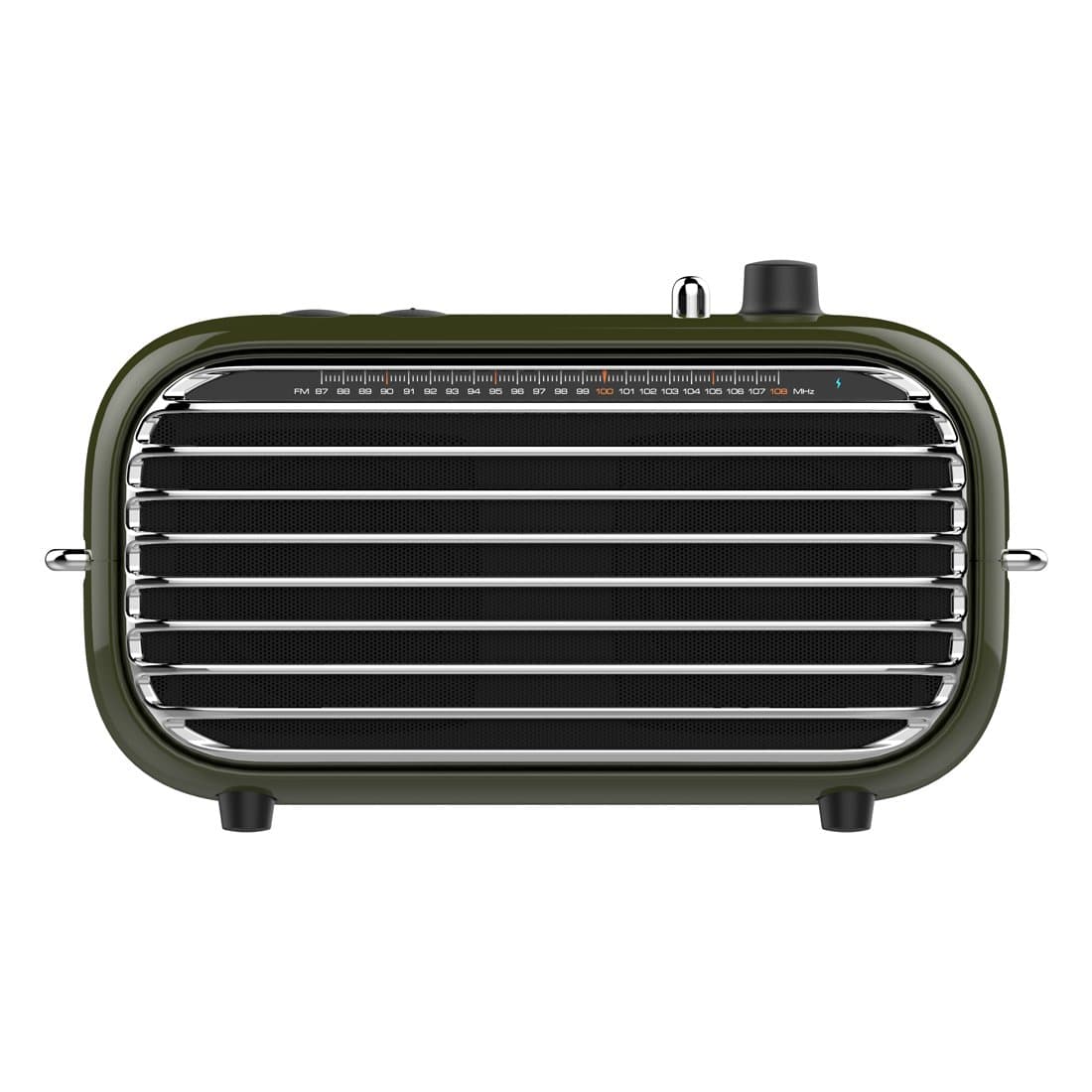 Vintage Bluetooth Speaker, LOFREE Poison Retro Speaker with FM Radio/20W Audio Output/Powerful Bass Enhancement, Wireless Speaker for Travel,Party and Pool