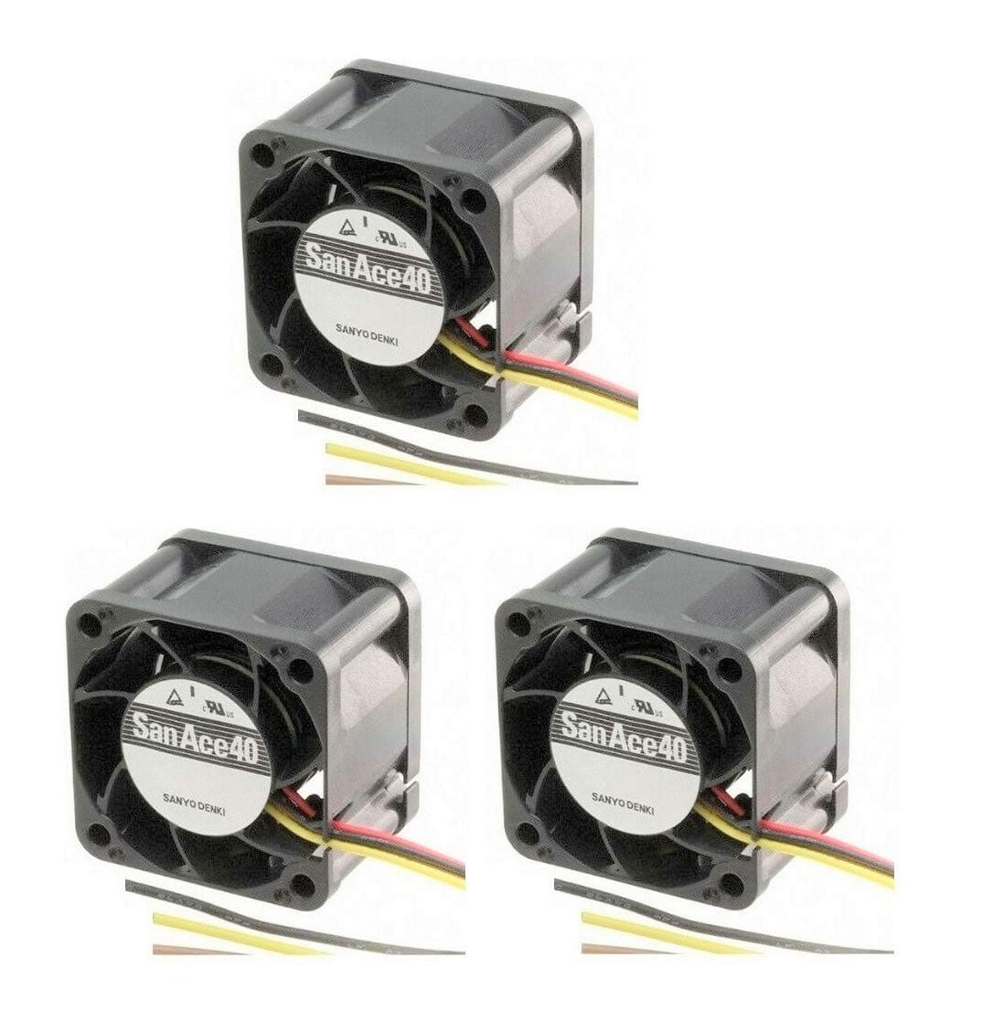 Lot of 3X ExtraCooling Quiet Replacement Fans (30dBA Noise), Compatible for Cisco SG350X-48P Fan