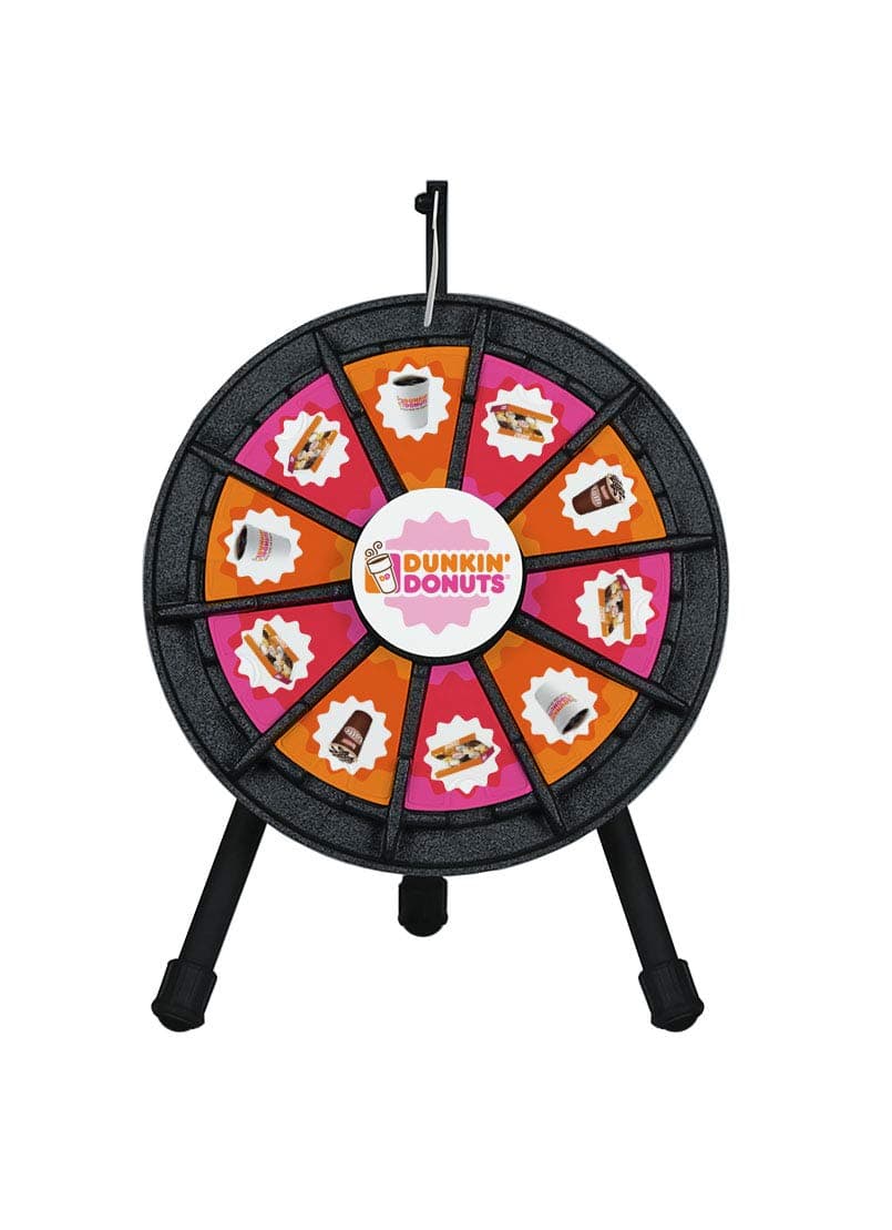 Marketing HoldersTabletop Prize Wheel 10 Slots (14 Inch Diameter)