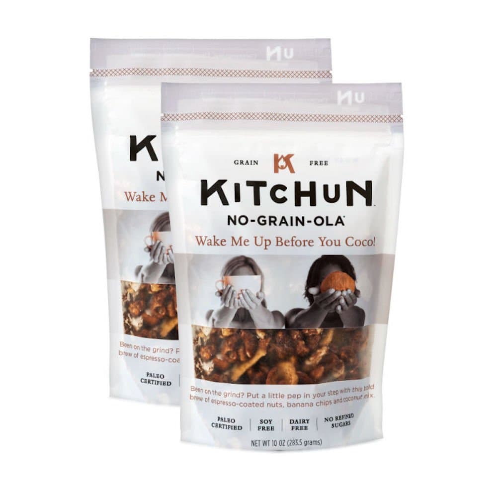 KITCHUN No-Grain-Ola, When Honey Met Maple, 10 Ounce (Pack of 2)