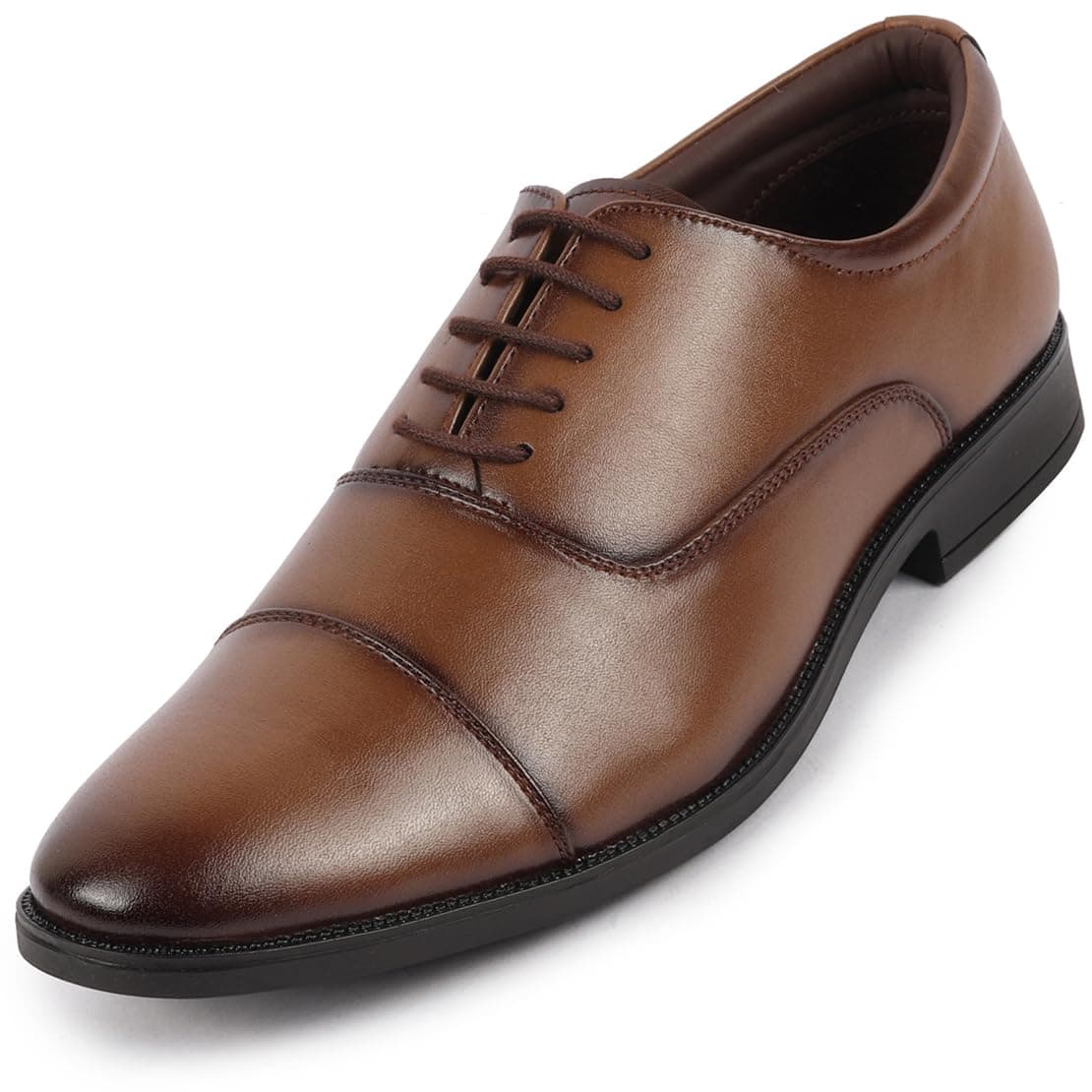 FAUSTO Men's Formal Office Meetings Work Lace-Up Derby Shoes