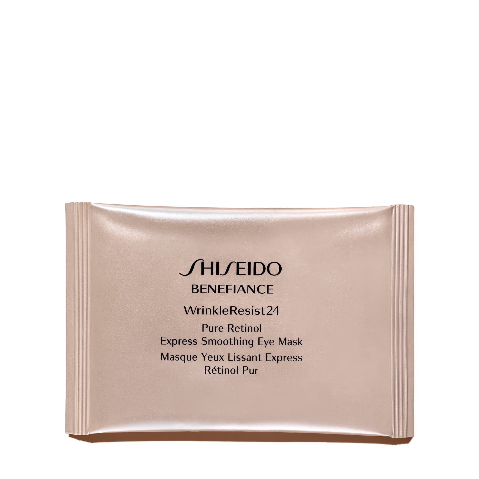 Shiseido Benefiance Wrinkle Resist24 Pure Retinol Express Smoothing Eye Mask 24 Mask, Pack Of 1, White, U Sc 3551