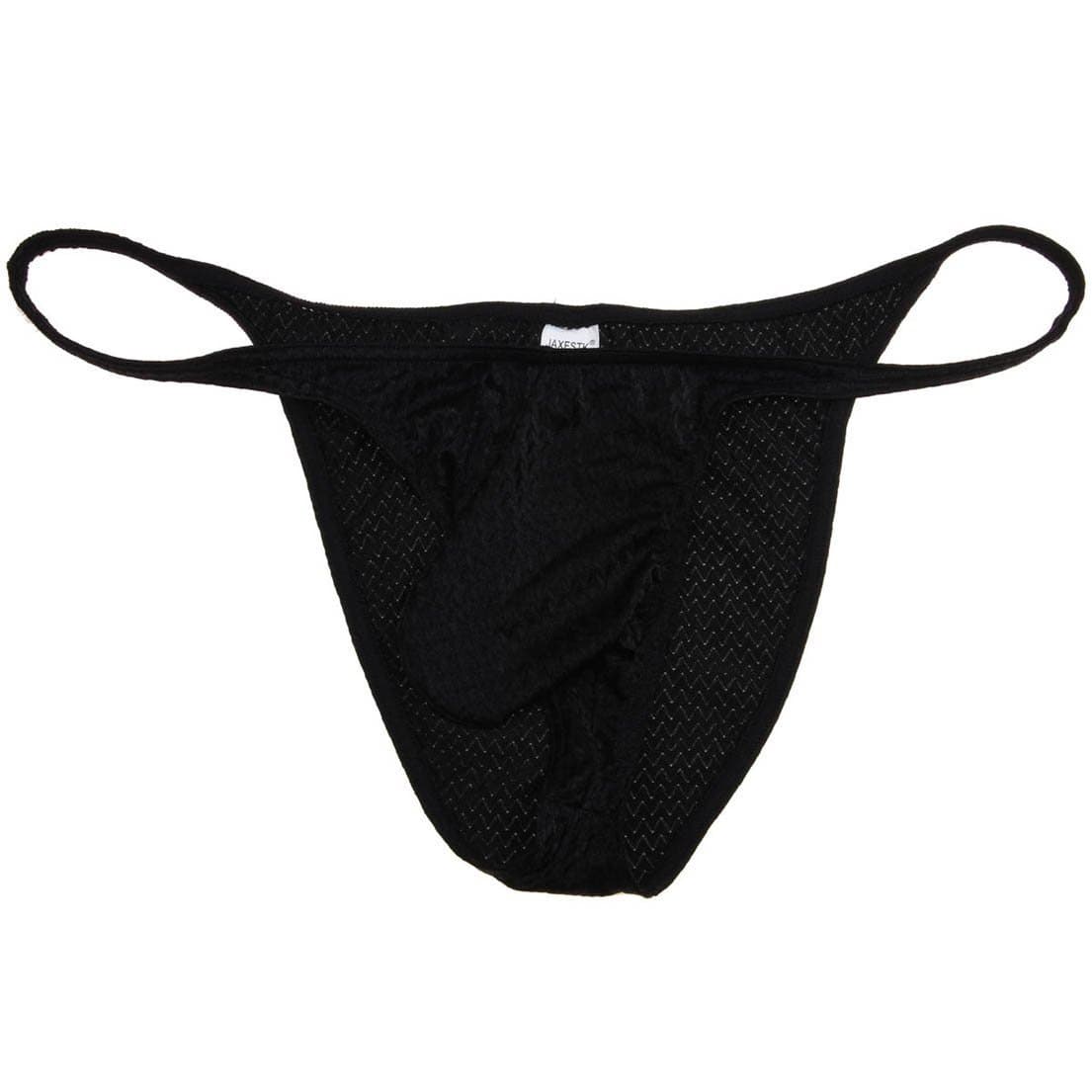 OROCOJUCOMen's Bodybuilding Competition Posing Mini Briefs Cheeky Bikinis Liquid Trunks