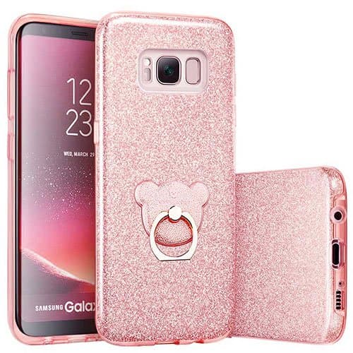 KUMEEK [Ultra-Thin Series] Liquid Silicone Case for i6/6P - Rose Gold