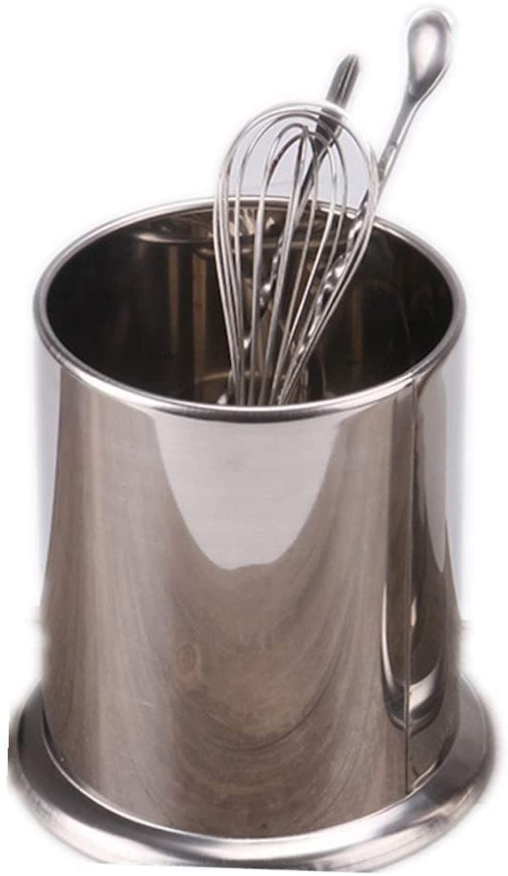 Kentop Escurridor de Cubiertos Acero Inoxidable Soporte para Utensilios de Cocina Acero Inoxidable Hecho de Material de Acero Inoxidable 15 * 13 * 16.5 CM (2 Piezas)