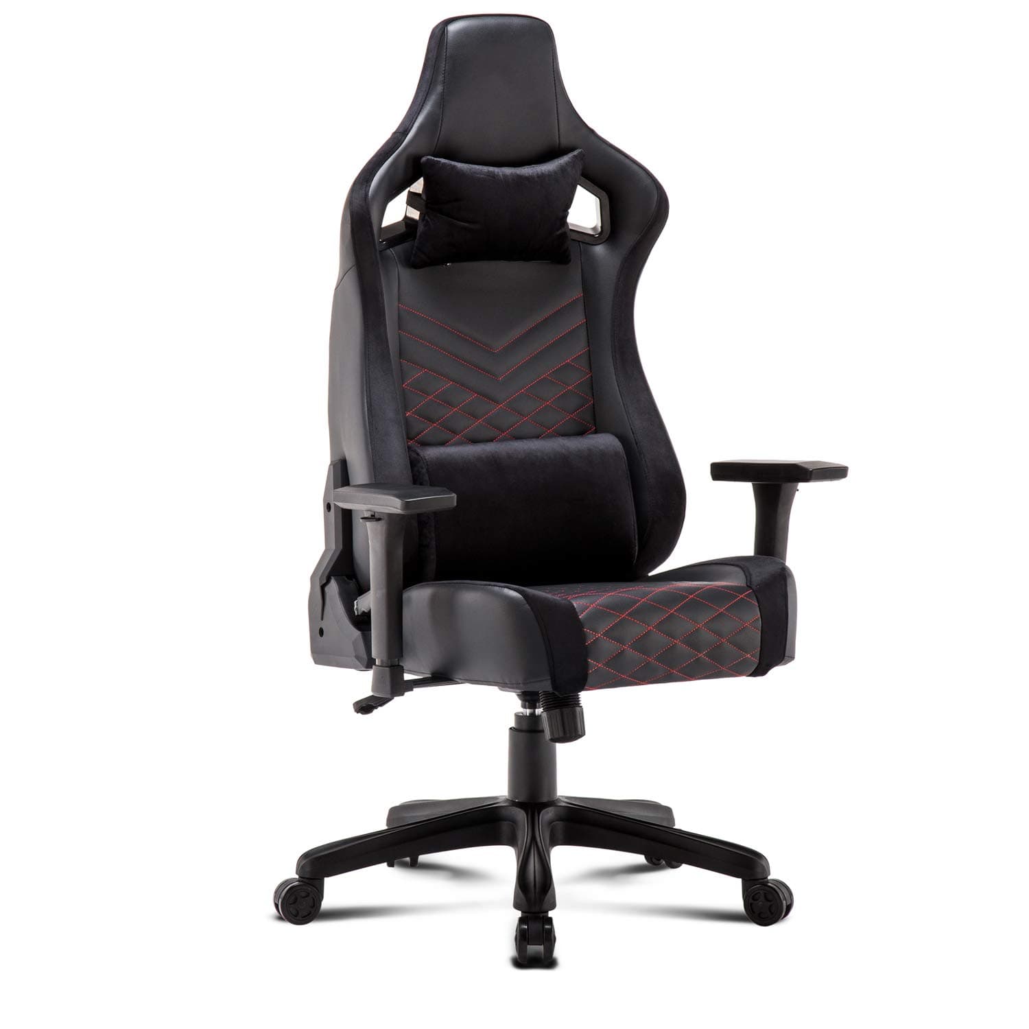 Cho Adjustable Ergonomic Chair Computer Chair Gaming Chair Racing Style Office Chair (Style 4, Black)
