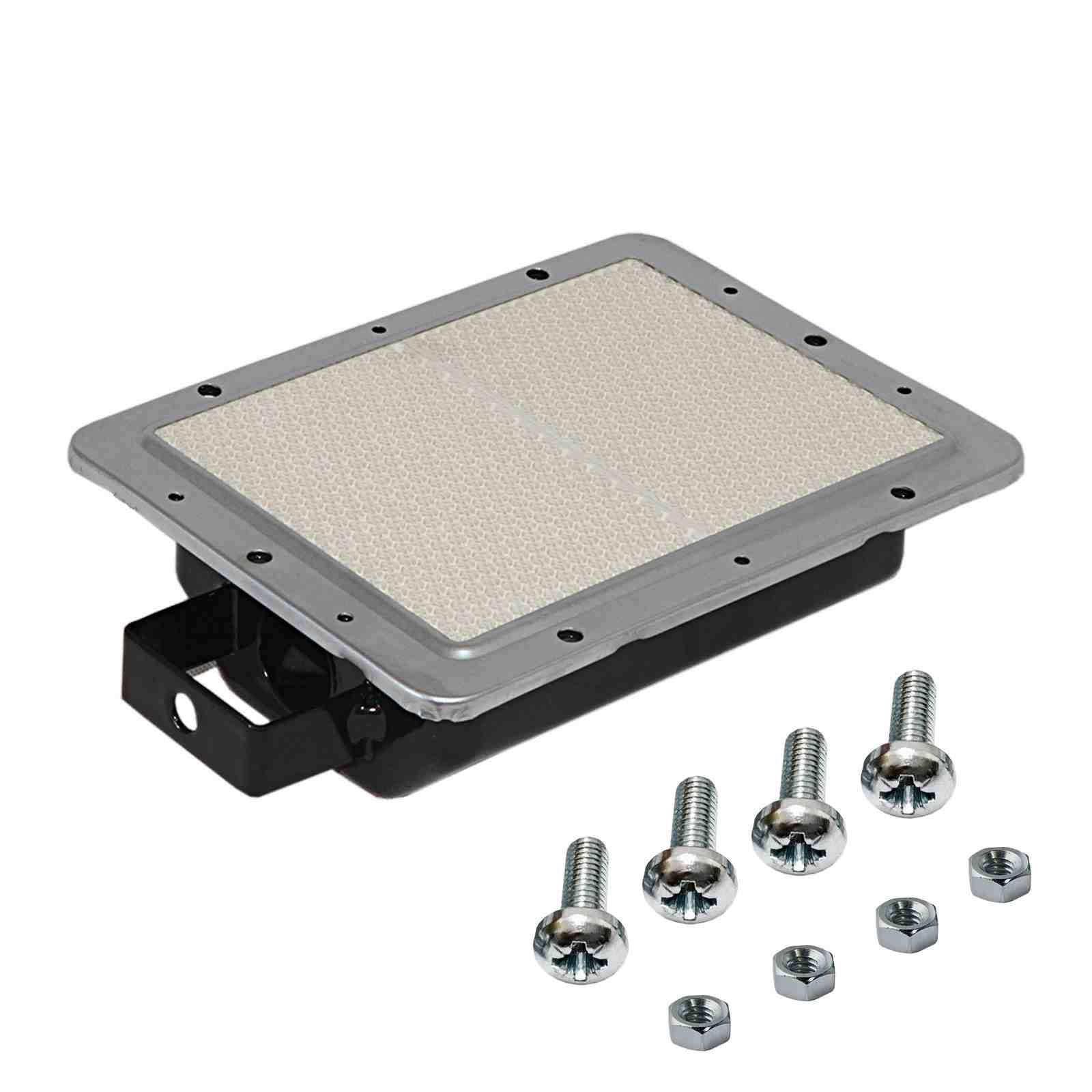 2X Archway Doner Kebab Gas Burner Ceramic with Screw Panel Canmac Ozex