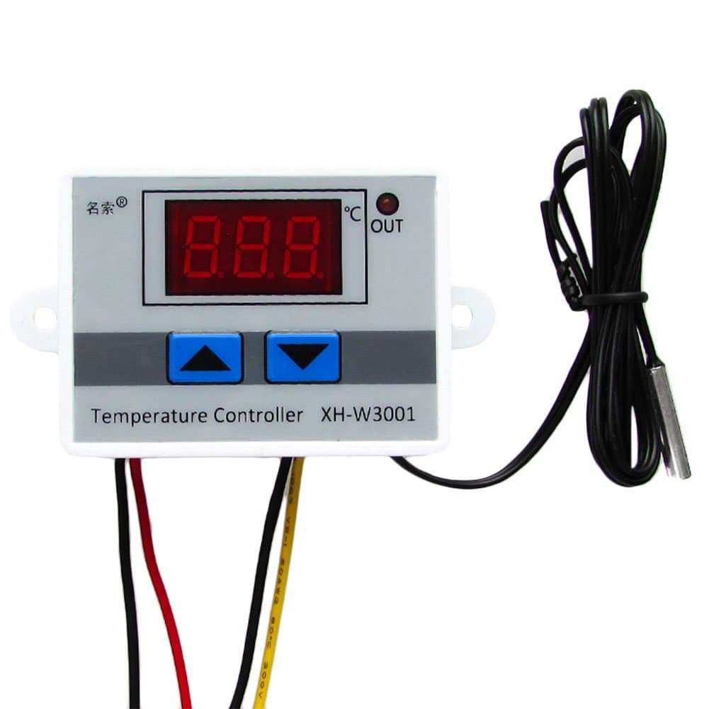 xuesiLY 220V LED Digital Temperature Controller 10A Thermostat Control Switch