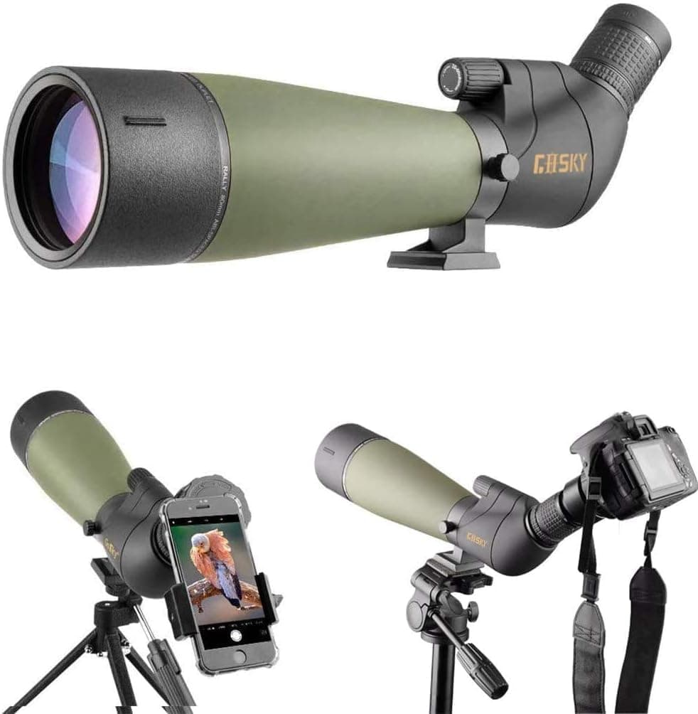 Gosky20-60x 80 Spotting Scope Target Shooting Hunting Bird Watching Wild Landscape