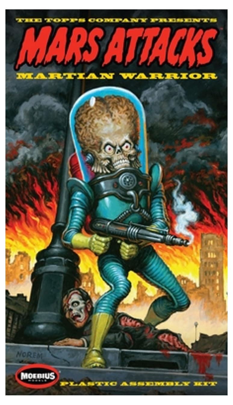 Moebius Models Mars Attacks Martian Figure