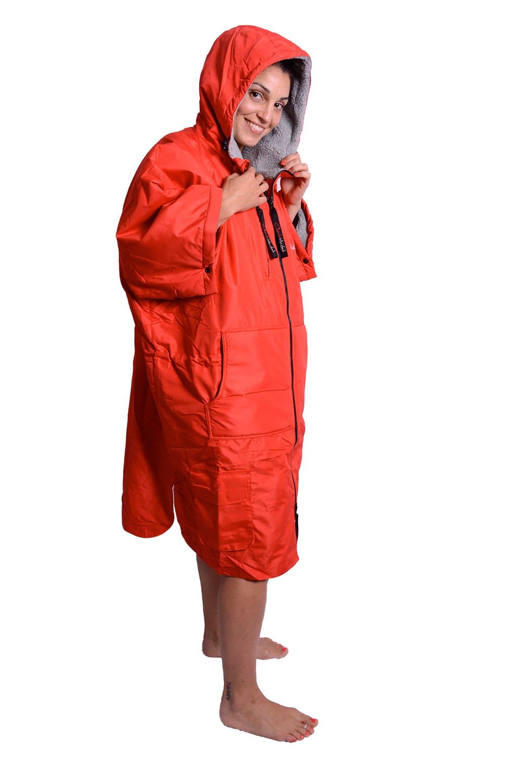 Charlie McLeod Sports Cloak - Warmth and modesty for all watersports, with FREE bag. Adults & Kids.