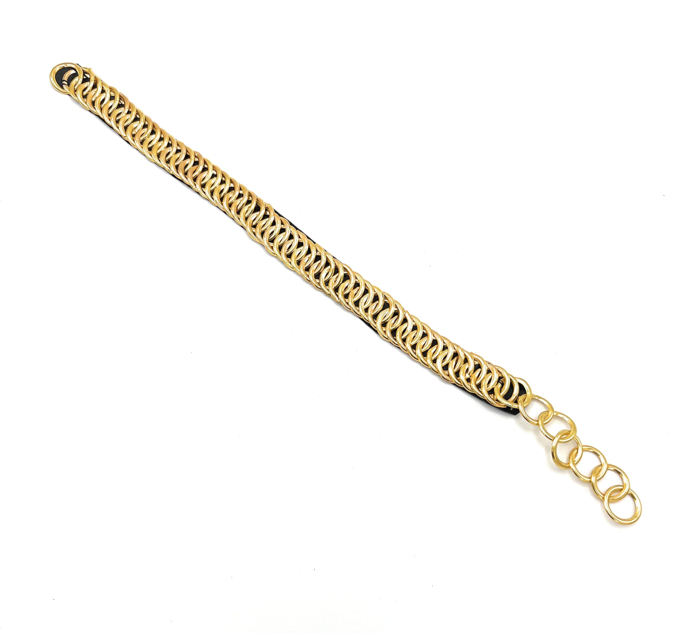 USLChinstrap Chin Chain Gold Helmet Chin Chain 18 Inch Long R1339