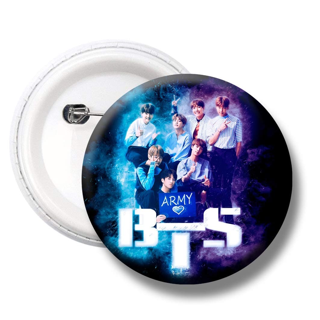360Edutech, BTS Boy Band, 3in1 Fridge Magnet & PinBack Badge for Boys Girls Men & Women, Used on Fridge, T Shirts, Bags, Backpacks, Cap, Clothes, Hoodie, Gifts Accessories, Merchandises, BTSBNEZ