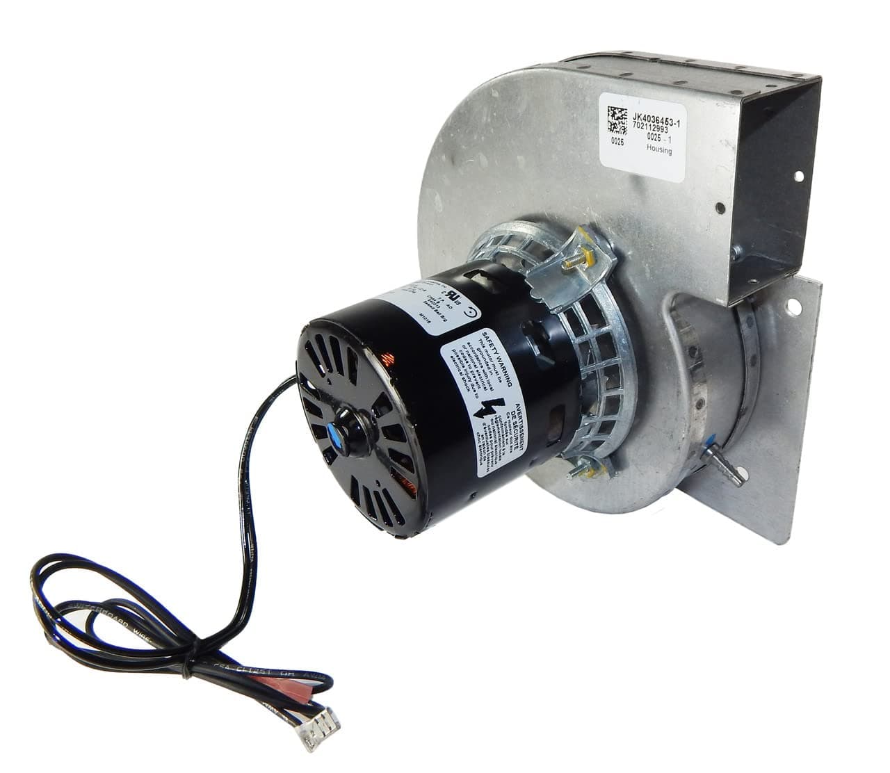 Fasco D9430 Draft Booster Motor, Split-Phase, 3000 RPM, 208-230V
