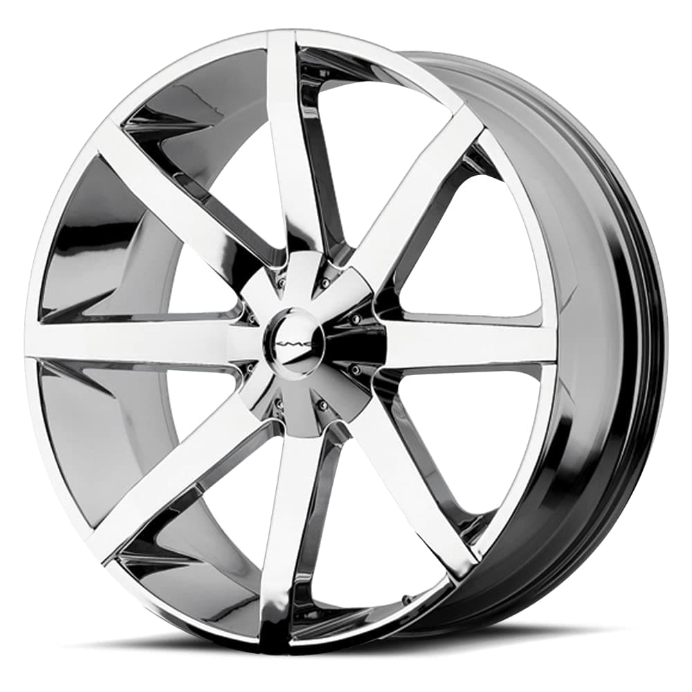 KMX Wheels Slide KM651 Chrome Wheel (20x8.5"/6x135mm)