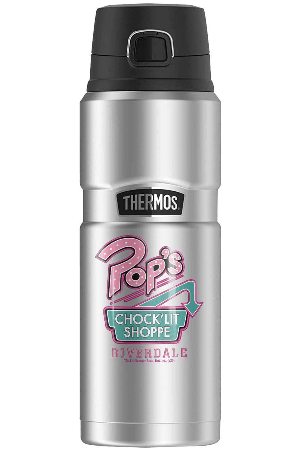 Riverdale Pops Chock'LIT Shoppe, THERMOS STAINLESS KING Stainless Steel Drink Bottle, Vacuum insulated & Double Wall, 24oz