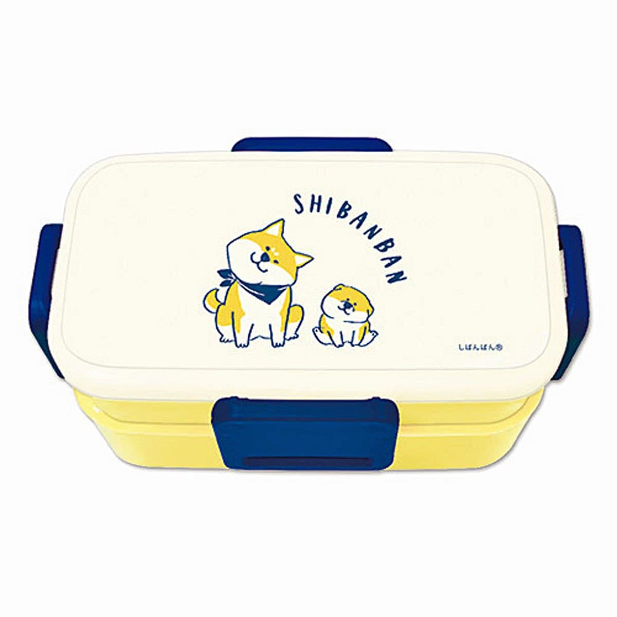 Kawaii Japanese lunch box (Bento Box). SHIBA-INU"SHIBANBAN”.It is popular with Japanese girls, produced by famous Japanese companies.