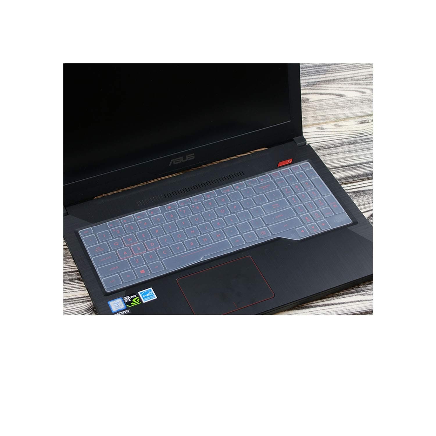 Compatible for Asus TUF Gaming FX505 Fx505ge FX505DV FX505G FX 505 GD DT GM FX505GM FX505GD Fx505DT 15.6'' Laptop Keyboard Cover Protector,Clear