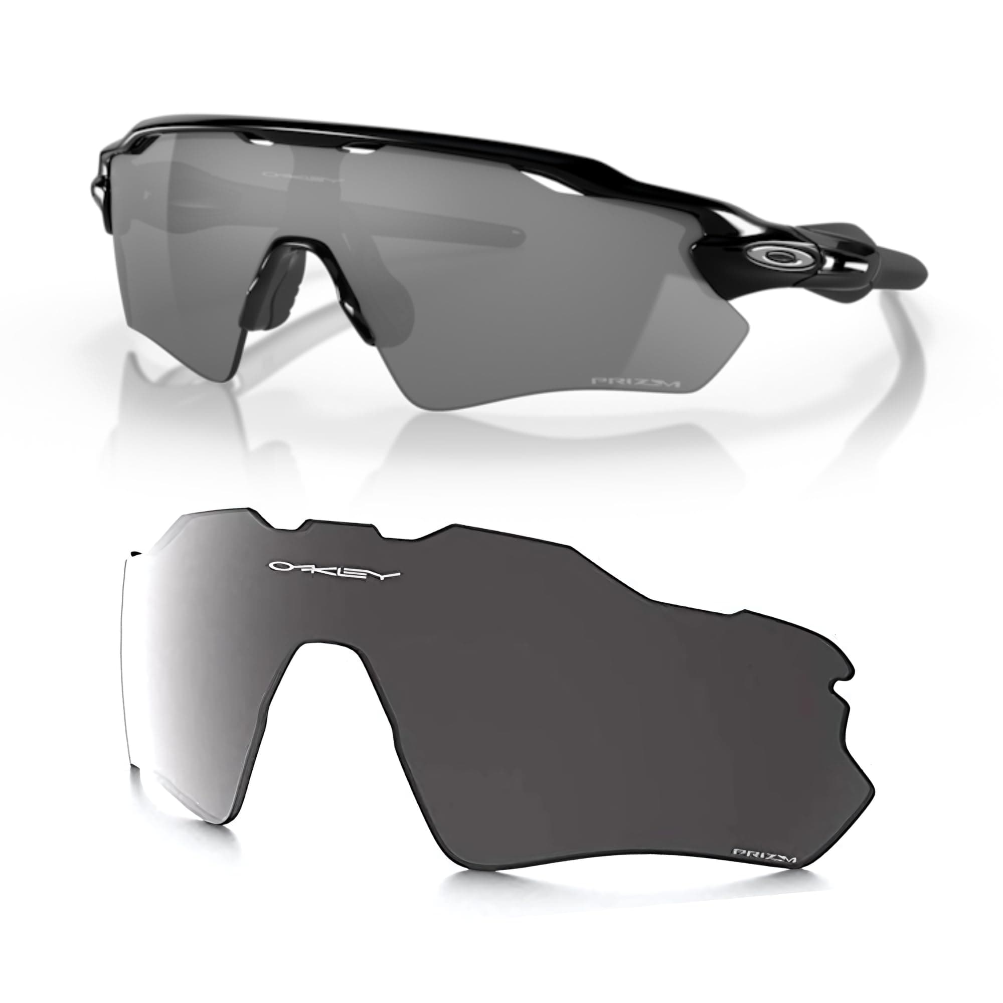 Oakley Original Radar EV Path OO9208 PRIZM Replacement Lenses For Men For Women+ Bundle Microfiber Pouch -FRAMES NOT INCLUDED