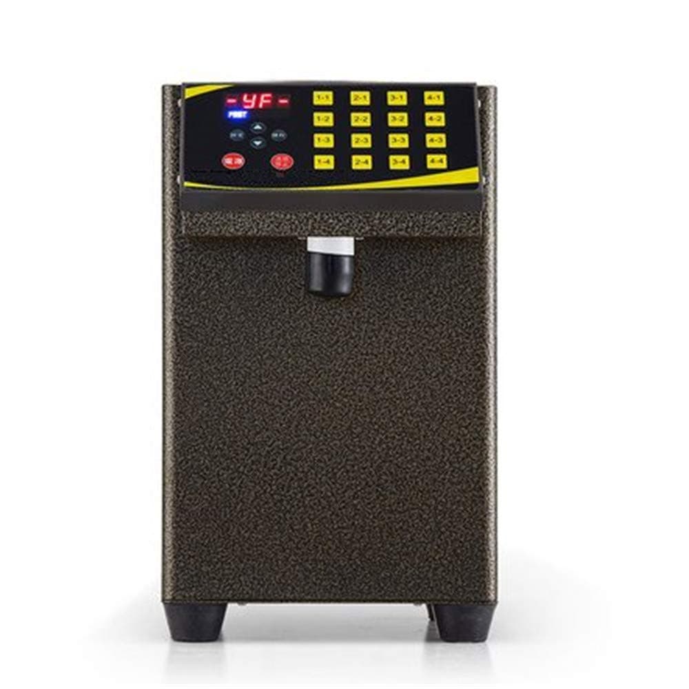JIAWANSHUN Commercial Electric Fructose Dispenser Quantitative Syrup Machine Bubble Tea Equipment 16 Groups110V