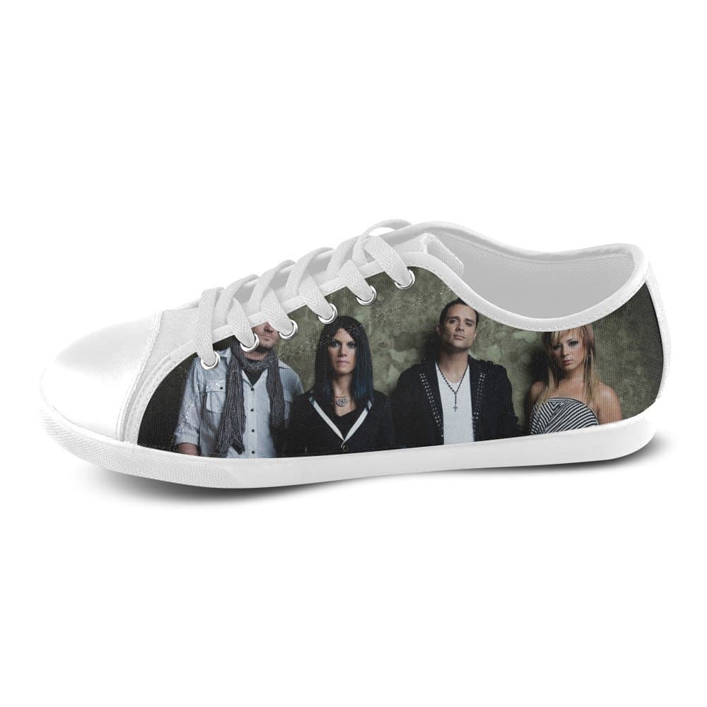 Custom New Band Skillet Rise Canvas Shoes Lace-up Sneaker for Women/Girls Fashion Personalized Design