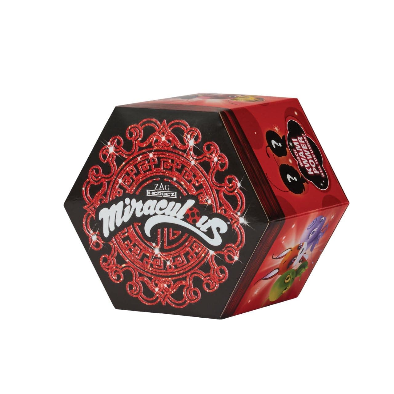 Miraculous P50500 Tales of Ladybug & Cat Noir Kwami Figure, Multicolor