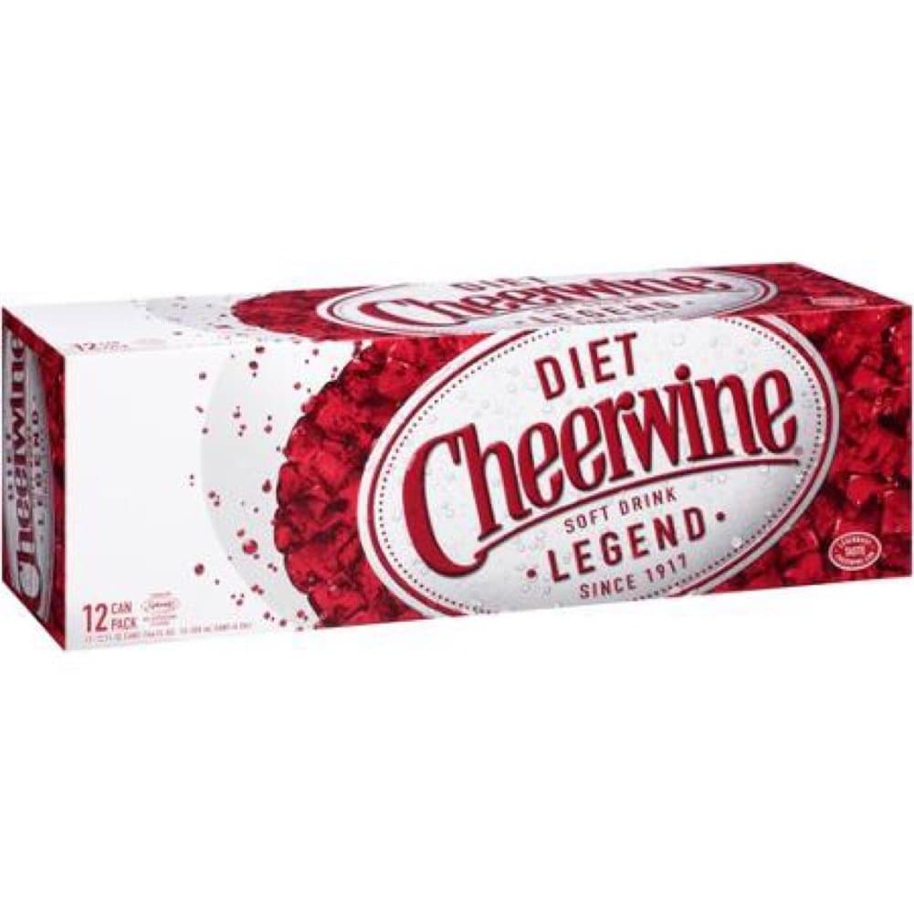 Diet Cherry Soda, 12 Ounce (48 Cans)