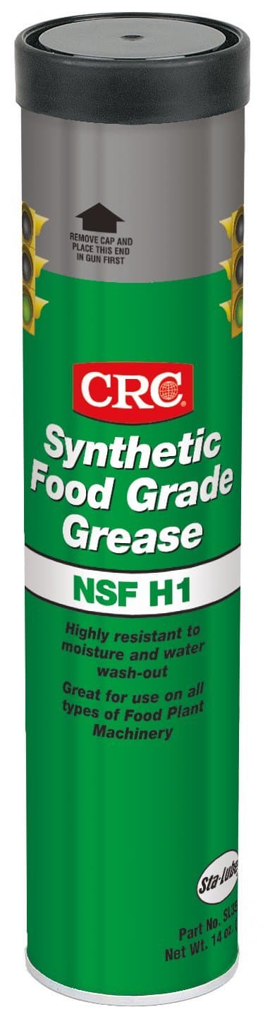 Sta-Lube Synthetic Food Grade Grease SL35610-14 Wt Oz., Synthetic Grease for Food Plant Machineries