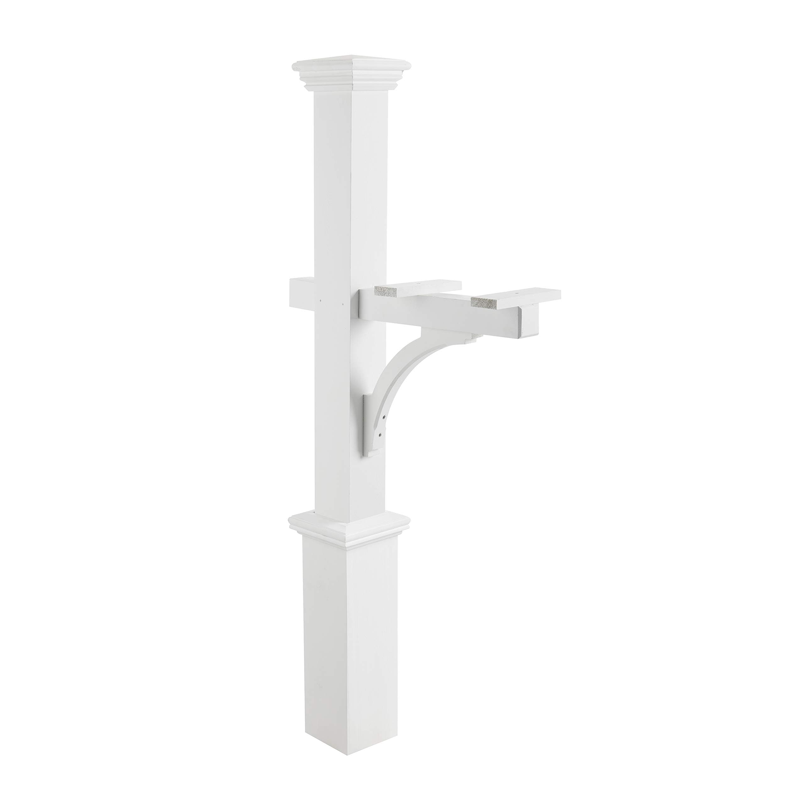 Good Directions 999204 Mailbox Post, One Size, White