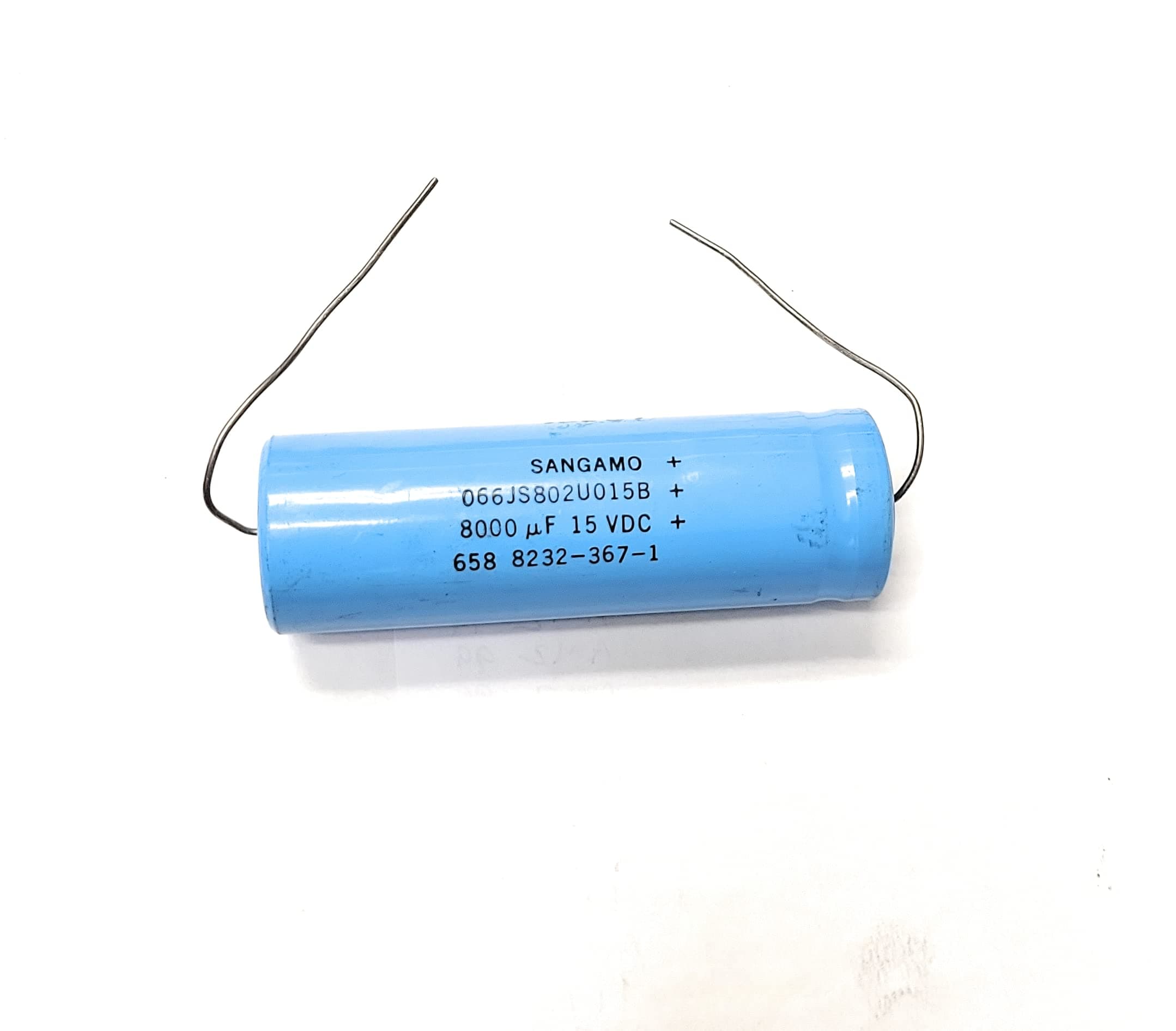 066JS802U015B 8000uf 15V 20% 85c Axial Lead Electrolytic Capacitor 25x80mm (1 Piece)
