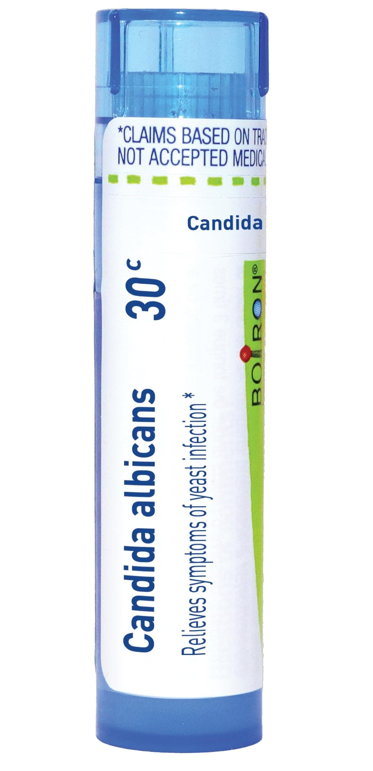 Boiron Candida Albicans 30C for Symptoms of Yeast Infection - 80 Pellets