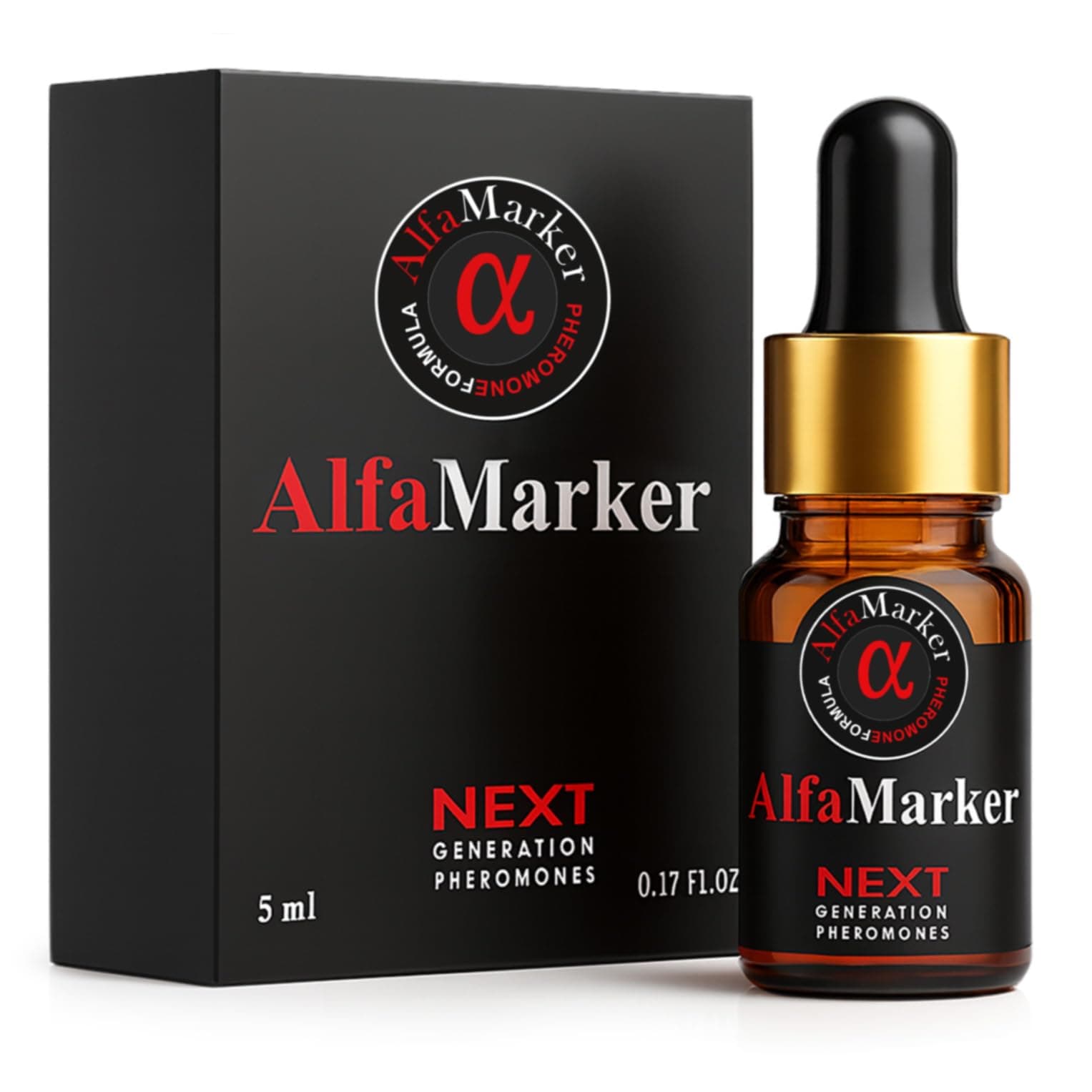 Concentrated Pheromone Cologne for Men. Pheromones Infused Original Extra Strength Formula, Premium Long-Lasting Perfume Oil for Men, 5 ml Travel Size, Feromonas para Hombres