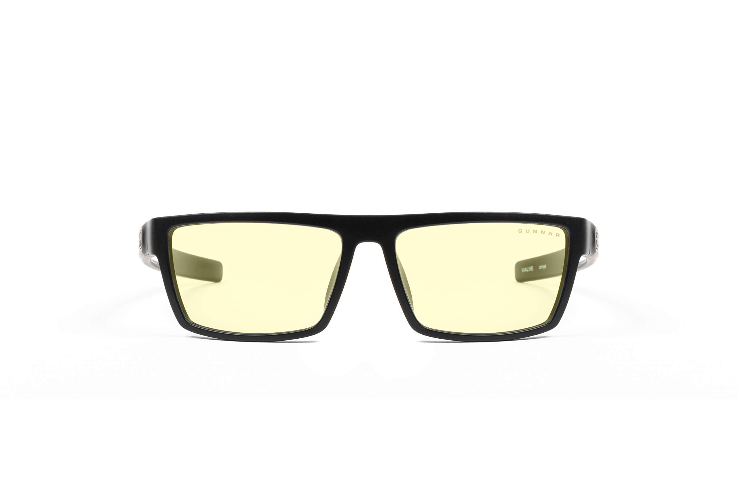 Gunnar Gaming and Computer Eyewear - Vayper, Frame Colour: Onyx, Lens Tint: Amber (Blocks 65% Blue Light & 100% UV Light) - Blue Light Blocking Glasses - Patented lens - Reduce eye strain & dryness