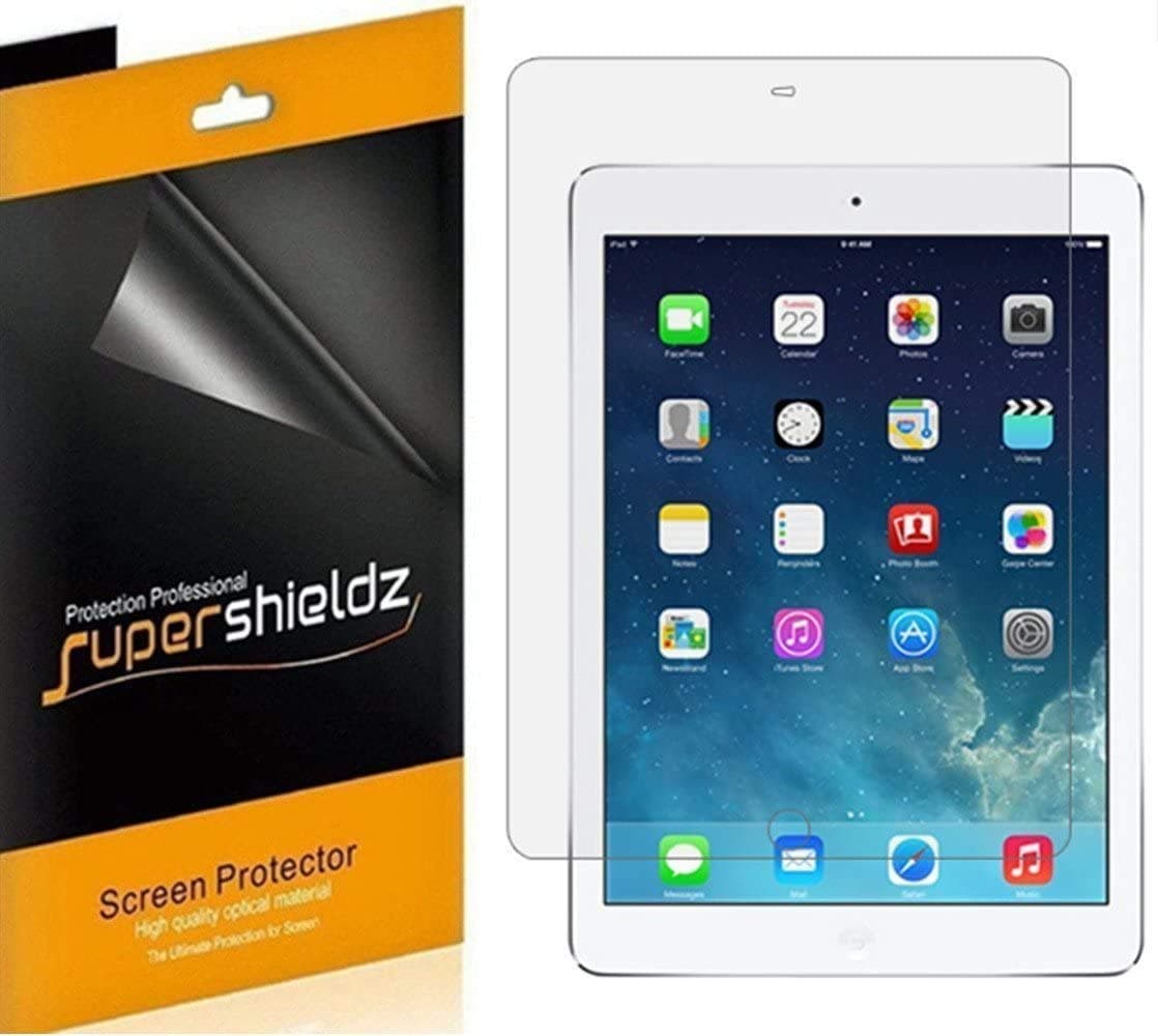 Supershieldz (4 Pack) Designed for Apple iPad Air 2 Screen Protector, High Definition Clear Shield (PET)