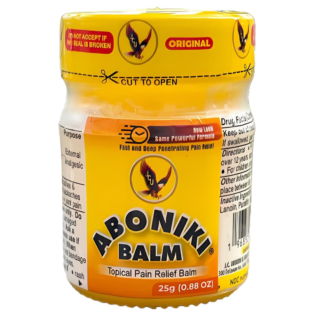 Balm (1 Glass Jar) – Powerful Topical Analgesic for Sore Muscles and Joints.