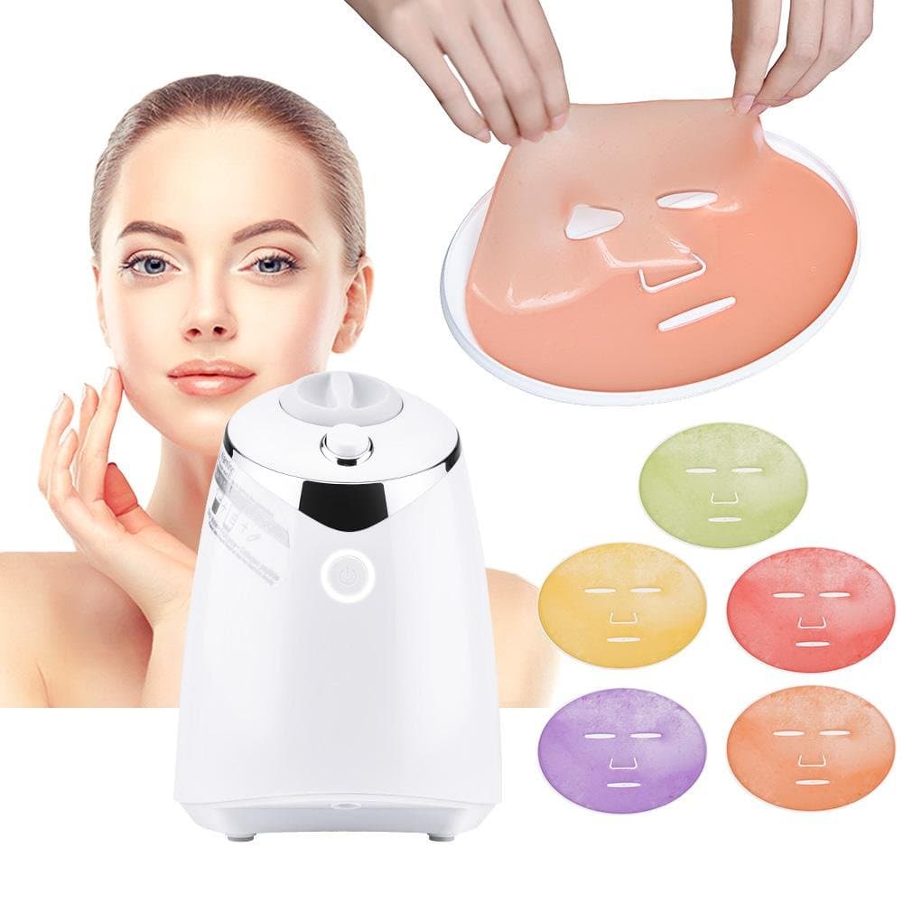 Nutrafy Face Mask Maker Machine Facial Treatment DIY Automatic Fruit Natural Vegetable Collagen Home Use Beauty Salon SPA Care - Luxury Gift for Valentine, Women, Mom, Teen Girl, Birthdays (Full Kit)