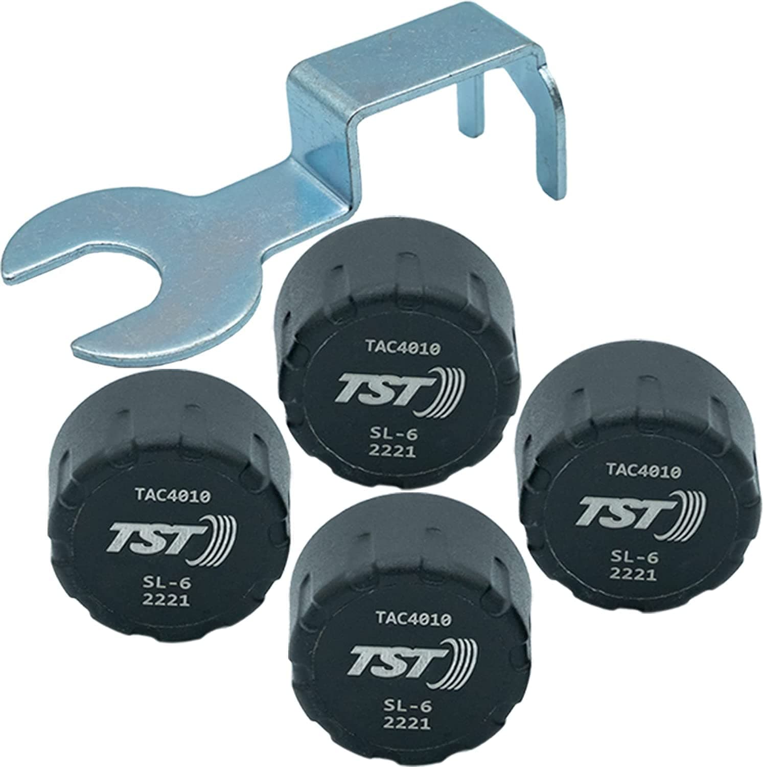 TRUCK SYSTMS TST507RVS4 4 PACK 507 CAP SENSORS W/REP BATT