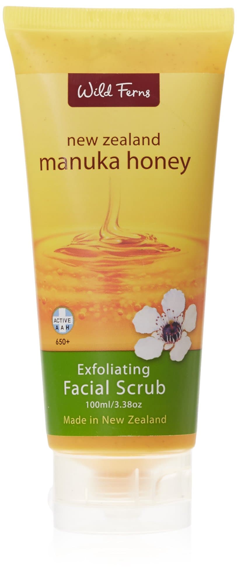 Wild Fern Manuka Honey Facial Scrub 100ml