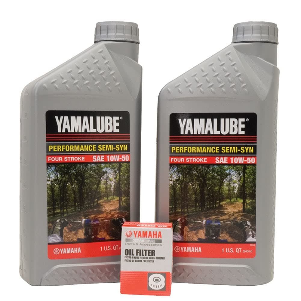 Yamalube Oil Change Kit 10W-50 for Yamaha YZ250F 2014-2018