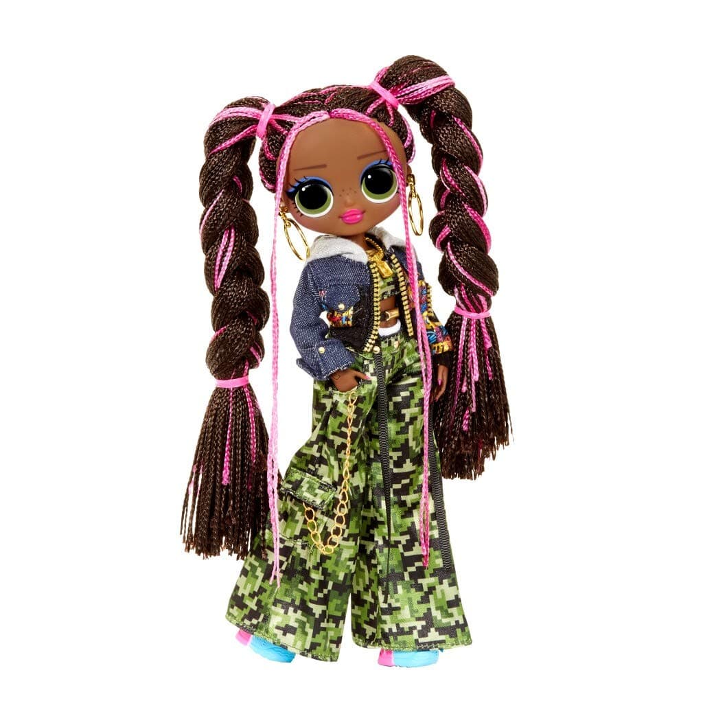 L.O.L. Surprise! Store OMG Remix Honeylicious Fashion Doll, Plays Music with 25 Surprises Including Shoes, Hair Brush, Doll Stand, Magazine, and Record Player Package - for Girls Ages 4+