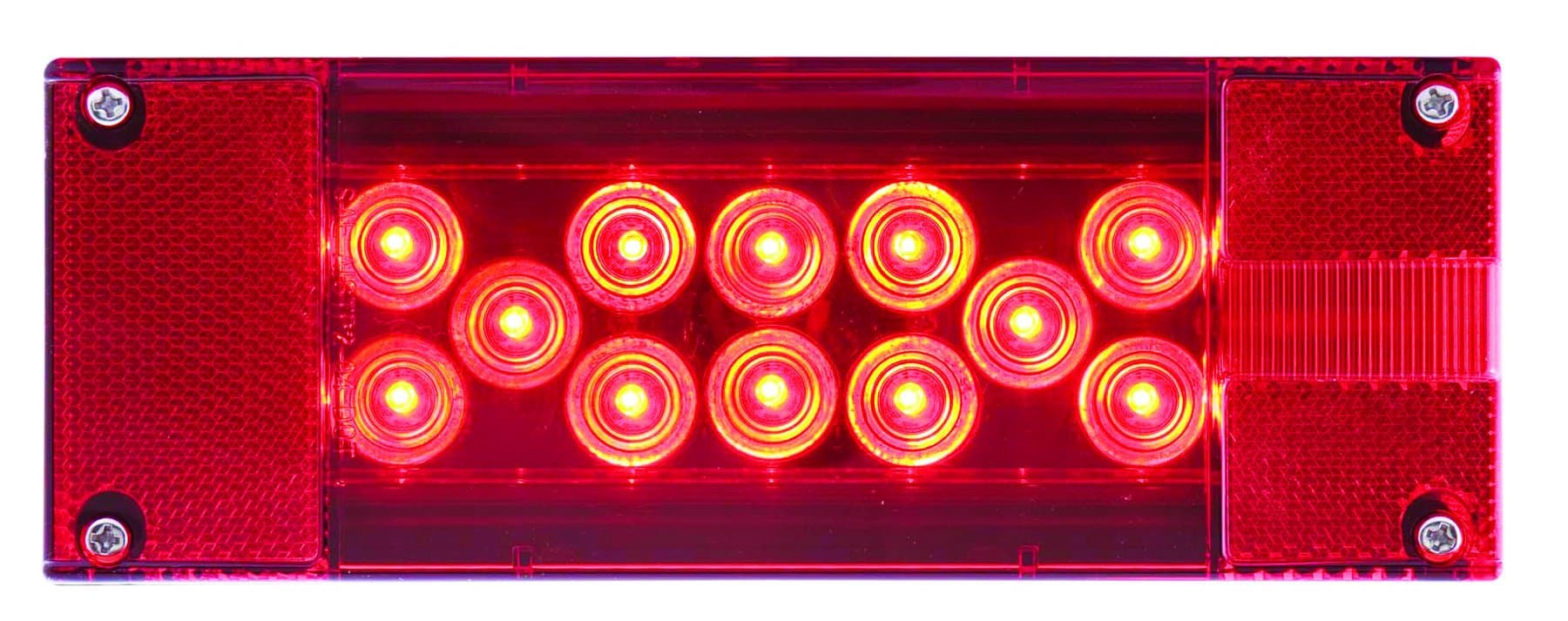 Optronics STL16RS Lens LED Combination Tail Light for Passenger side, Red