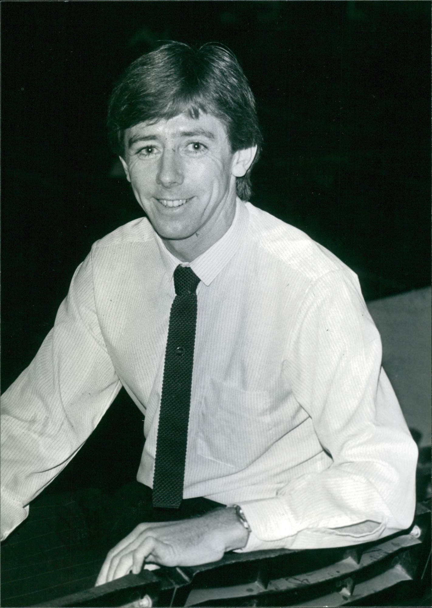 Vintage photo of David Springett