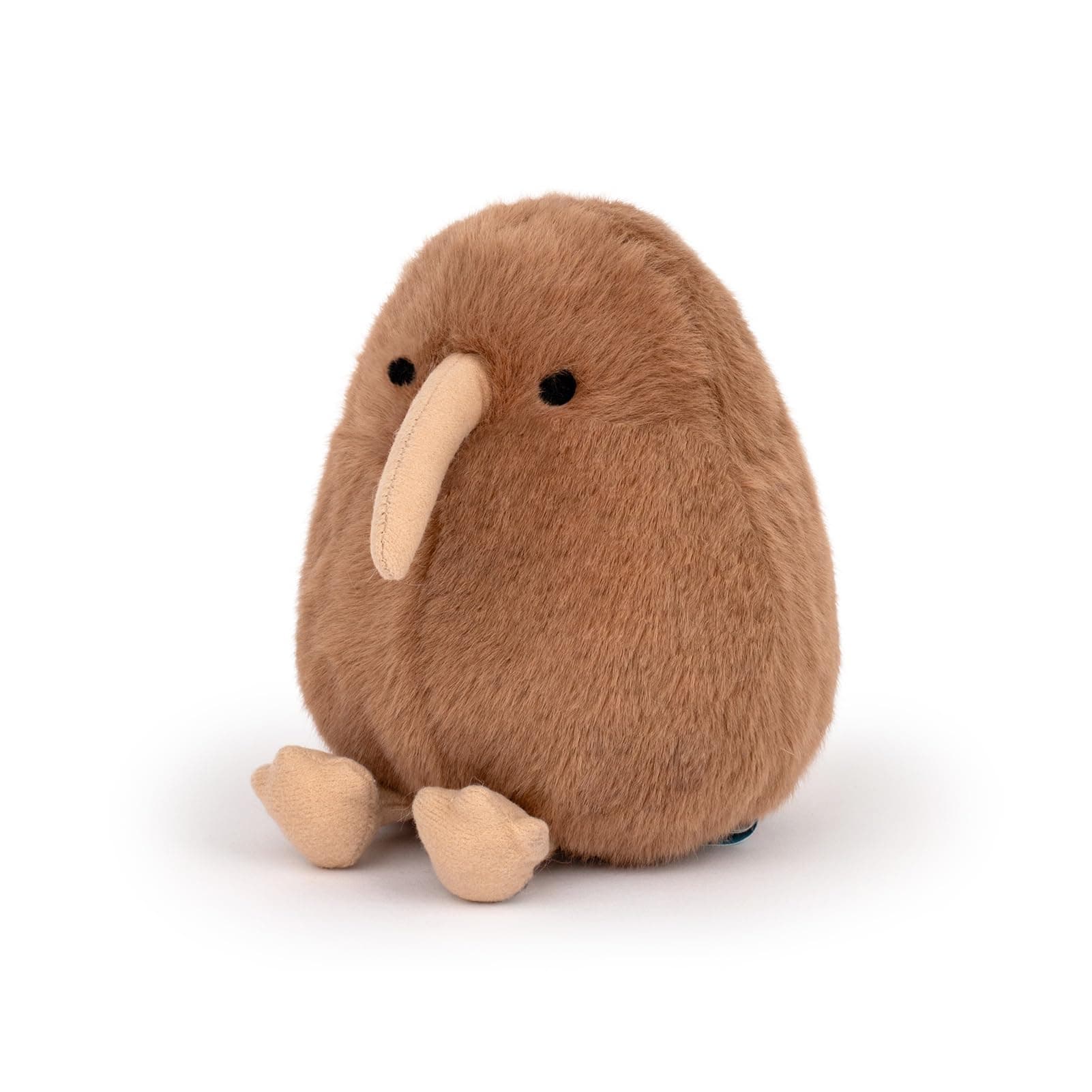 Kiwi Bird 5 inches Stuffed Animal Little Kiwi Bird Plush Toy - Realistic 5inch Brown tuffed Animal, Cute Little Plushie as Gift for Your Kids Friends