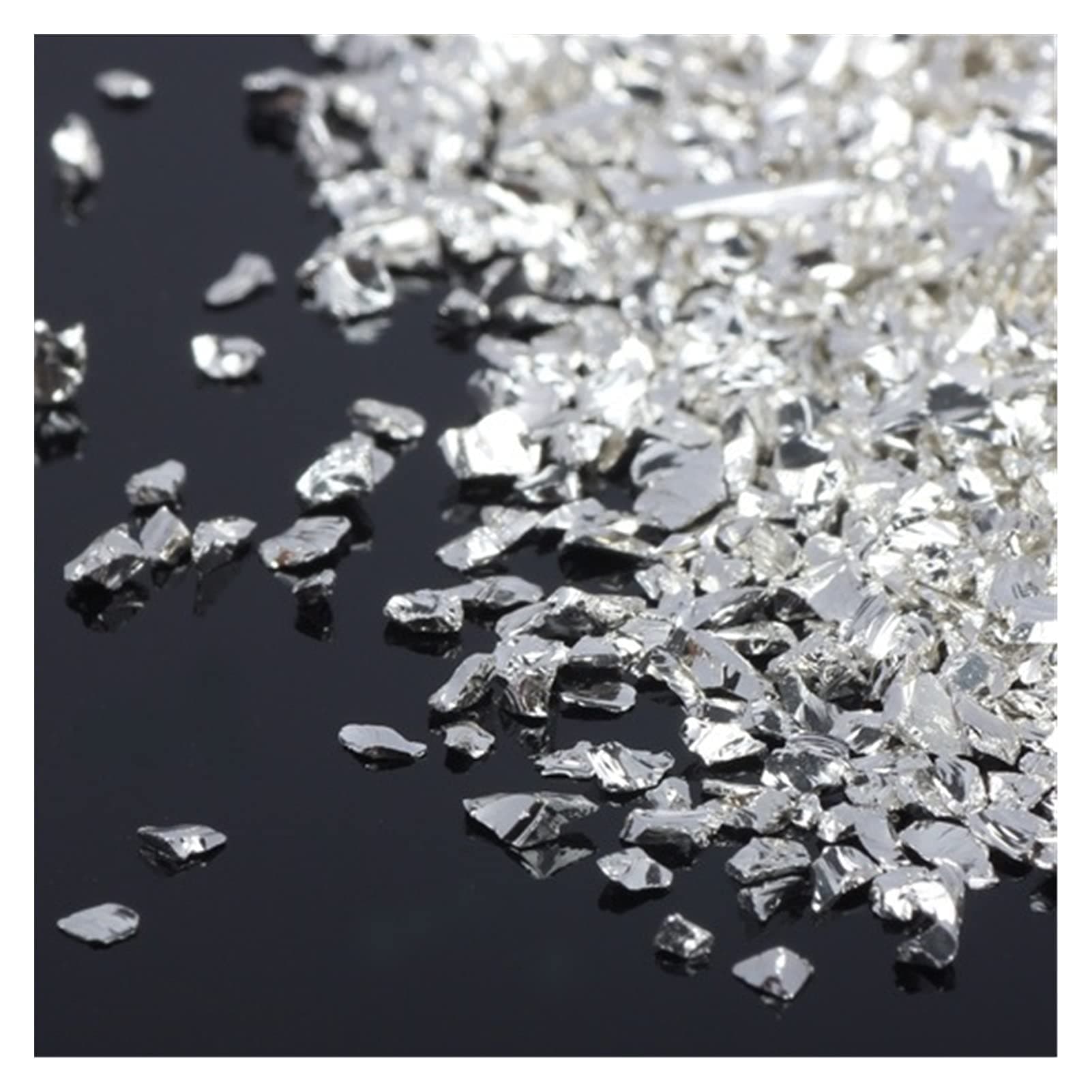 KASILU ZZ520 45g/lot Multi-Color Mixing Nail Art Crushed Glass Nail Stones Irregular Decoration DIY Necklace Pendant Wide Application (Color : BLSS 1109 45G)